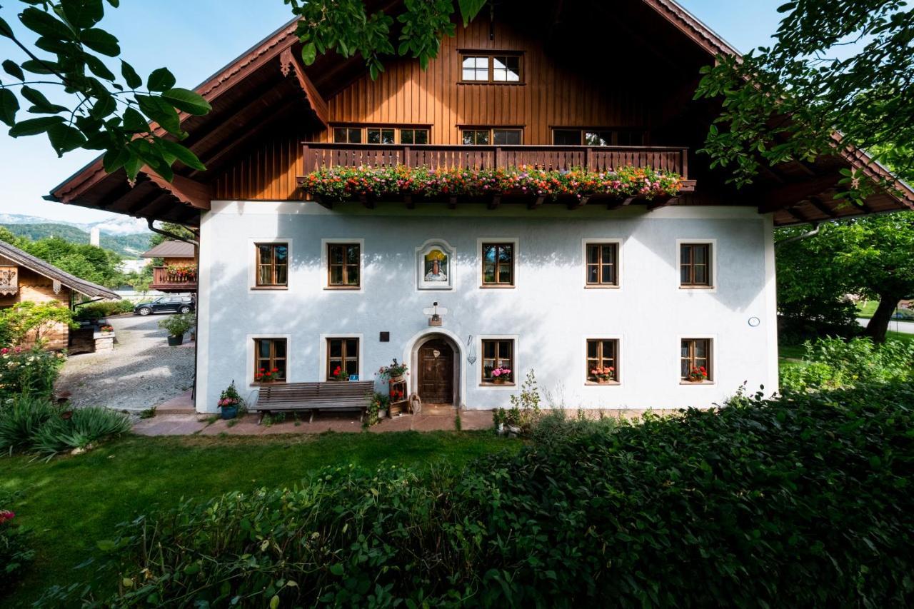 Bauernbraugut Apartment Hallein Bagian luar foto